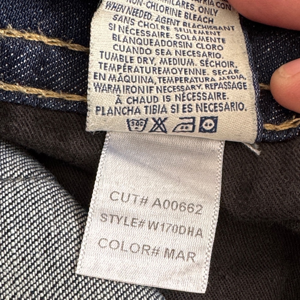 Hudson Bootcut Jeans – Made in USA – Size 29 – Dark Wash - Picture 7 of 7